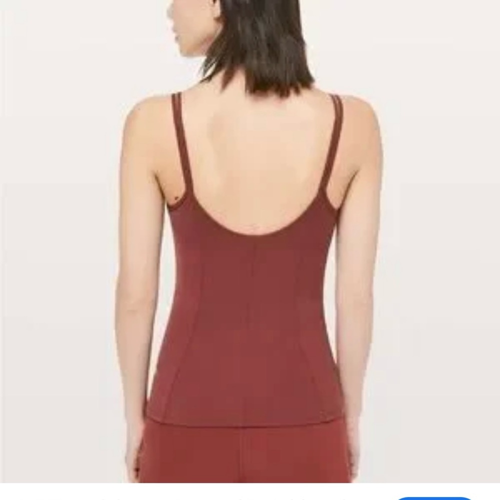 Lululemon black ballet style Hugged and Held Tank size 4